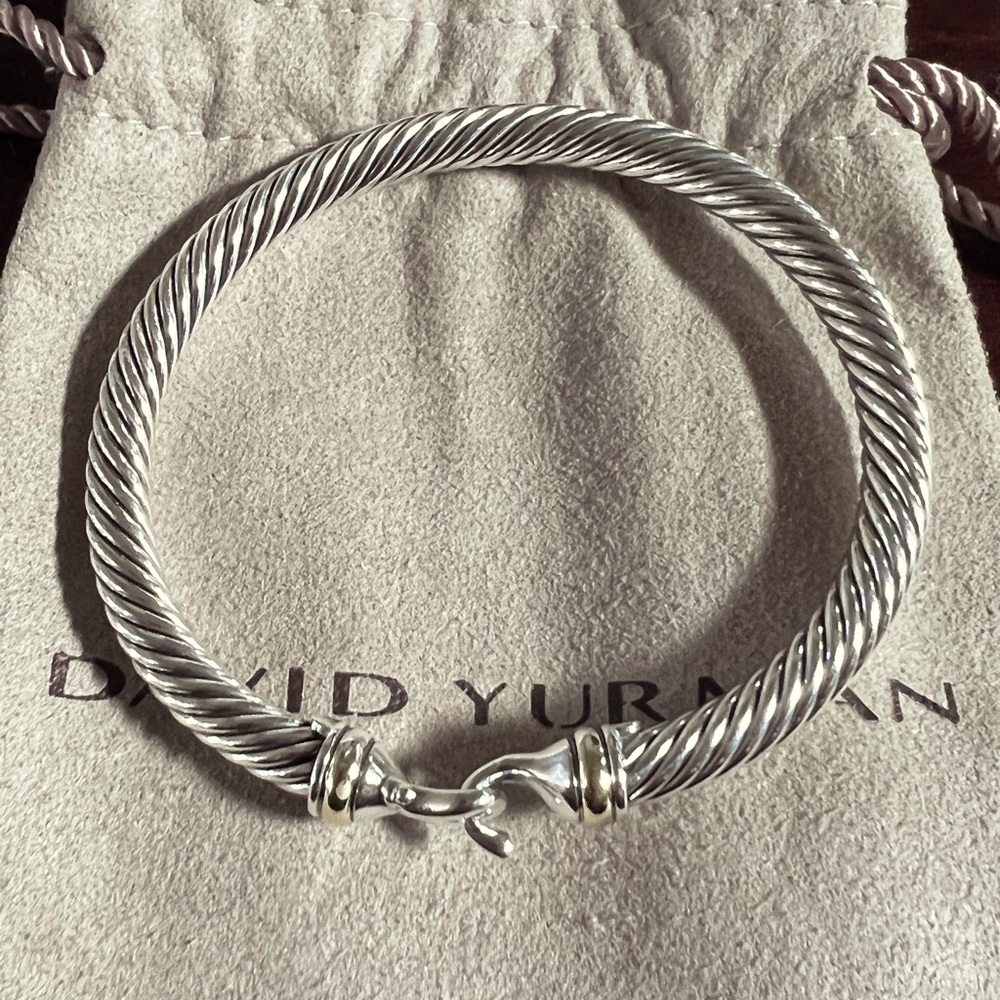 Authentic David Yurman cable Buckle Bracelet
